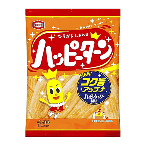 亀田-10 32g ﾊｯﾋﾟｰﾀｰﾝ PKP 40入
